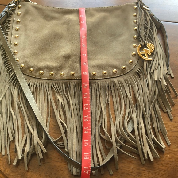COPY - Michael Kors Suede Fringe Bag - Picture 6 of 6